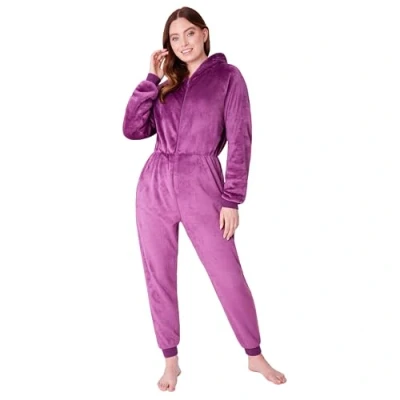 Imagen de CityComfort Pijama Entero Mujer, de Polar Suave Cómodo Calentito S XL (Orquídea, L)