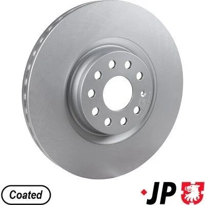 Imagen de JP GROUP 1163114400 Disco de freno Eje delantero 340 30 5 ventilación interna revestido VOLKSWAGEN: Golf 7, 7 Variant, Passat B7 Variant