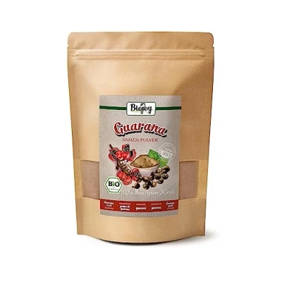 Imagen de Biojoy Guaraná en Polvo BÍO (500 g), Puro y Sin Aditivos (Paullinia cupana Kunth.)