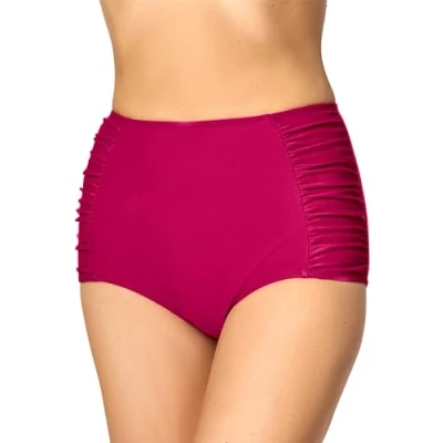 Imagen de Merry Style Bragas de Bikini Parte Abajo Bañador Corte Alto Mujer MS10 119 (Magenta (4140), 42)