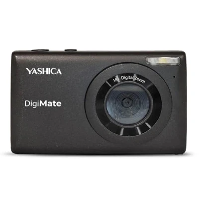 Imagen de Yashica cámara Digital, 4K para fotografía, Digital Point and Shoot con Zoom 18X, Digicam Flash, Soporte Tarjeta SD de 128 GB, Mini niñas y