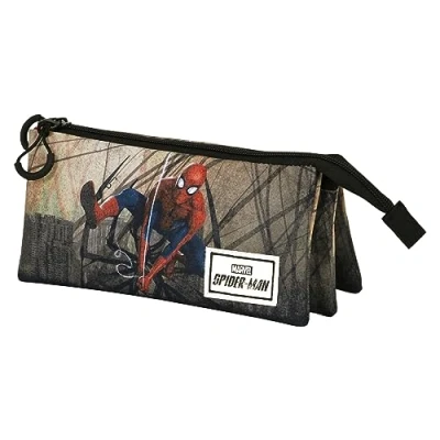 Imagen de Marvel Spiderman Webslinger Portatodo Triple FAN 2.0, Multicolor, 23 x 11 cm