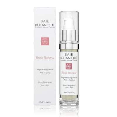 Imagen de Baie Botanique Sérum Anti Edad para la Cara 30ml Agua de Rosas, Absoluto Rosa, Aceite semilla rosa mosqueta, Ácido Glicólico Premiado 98% Natural, 80% Orgánico