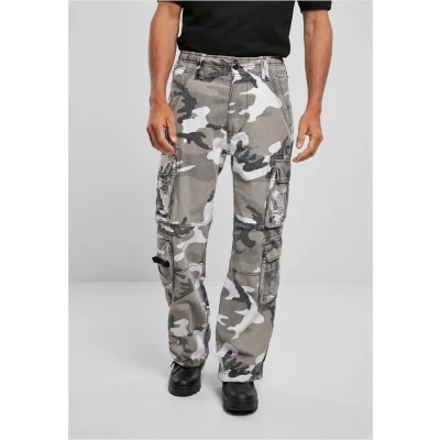 Imagen de Brandit PURE Vintage Pantalones cargo, Hombre, Talla: Large, Snowcamo