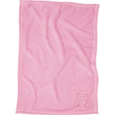 Imagen de Playshoes Manta para bebé,Unisex Rosado,75 x 100 cm