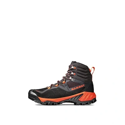 Imagen de Mammut Sapuen High GTX Hombre Negro Rojo Vivo 9.5