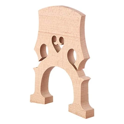 Imagen de Cello Bridge Maple Wood 1/2 1/4 1/8 Professional Standard para piezas de repuesto cello(1/4)