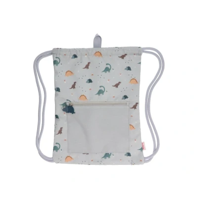 Imagen de Mochila Saco Impermeable Dinos World Personalizable