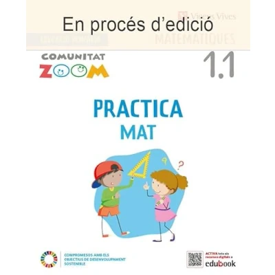 Imagen de PRACTICAMAT 1 TRIM ACTIVITATS CT (COMUNITAT ZOOM) 9788468280592 (COMUNIDAD