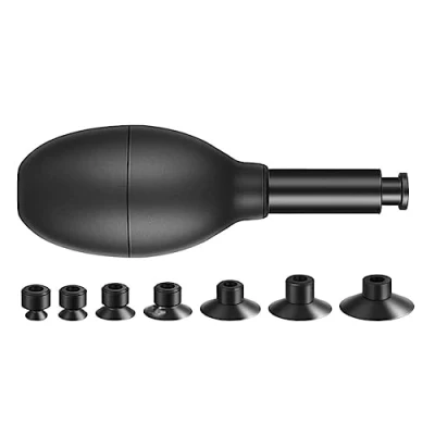 Imagen de ISTOVO Lens Sucker Kit 8 I 1 con 7 ventosas intercambiables succión manual al vacío pluma extractor de lentes