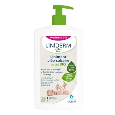 Imagen de Gilbert Liniderm Linimento Oléo Calcaire Bio Flacon Pompe 1 L