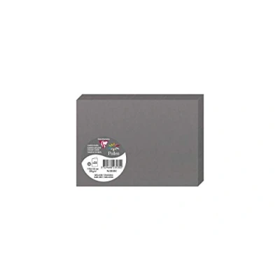 Imagen de Clairefontaine 2336 C Pack de 20 sobres 11 x 15,50 0,10 cm, color acero 15.50 0.10