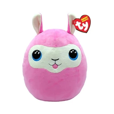 Imagen de Ty Lana Lama Squish a Boo 10 Pulgadas Squishy Gorros para niños, Peluches Suaves bebés Juguetes de Peluche coleccionables