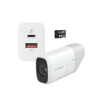 Imagen de Videocámara Monocular Canon Powershot Zoom Blanco