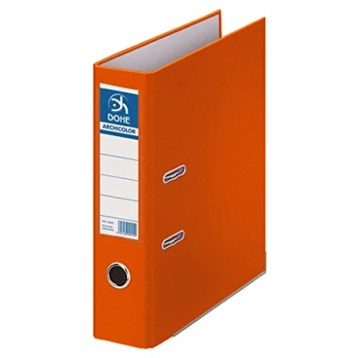 Imagen de DOHE Archicolor Archivador folio lomo ancho, color naranja