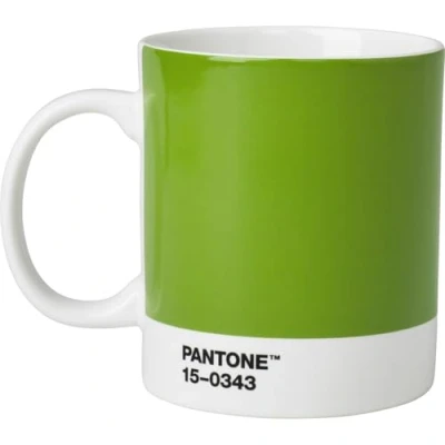 Imagen de Copenhagen design Pantone Mug, Coffee/Tea Cup, Fine China (Ceramic), 375 ml, Greenery, Color of The Year 2017, Porcelana, Green 15 0343, 1 Unidad (Paquete de 1)