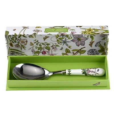 Imagen de Portmeirion Home &amp; Gifts Colección Botanic Garden Cuchara para servir de 10&quot; Solo lavado a mano (multicolor)
