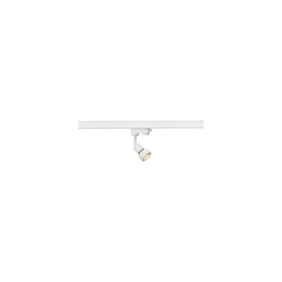Imagen de SLV Blanco trifásico Puri, Spot» led, proyector, luminaria de Techo, Sistema Carril, iluminación Interior / GU10 50 W