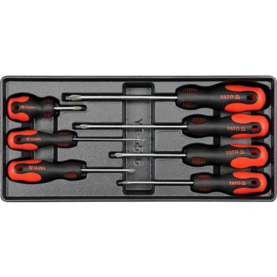 Imagen de YATO YT 5536 Módulo herramientas 7 40 PH0x100, PH1x75, PH1x100, PH2x38, PH2x100, PH2x150, PH3x150 170 380