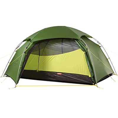Imagen de Naturehike Cloud Peak Carpa Hexagonal Mochila de 4 Estaciones Adecuada para Trekking al Aire Libre Campamento 2 3 Personas con Tapetes (Verde)