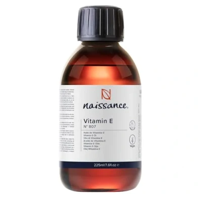 Imagen de Naissance Vitamina E n. º 807 (Aceite) 225ml Natural, vegana, libre de hexano y no OGM.