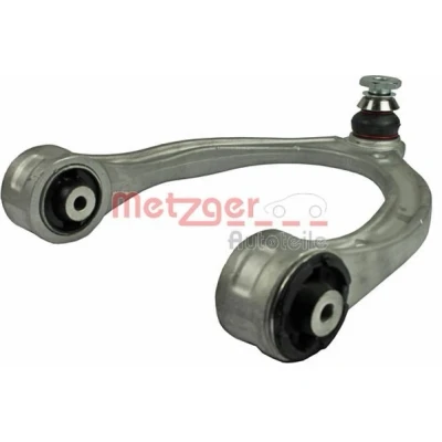 Imagen de METZGER 58092602 Barra oscilante, suspensión de ruedas KIT + con rótula suspensión/carga Eje delantero, derecha, arriba Brazo oscilante transversal