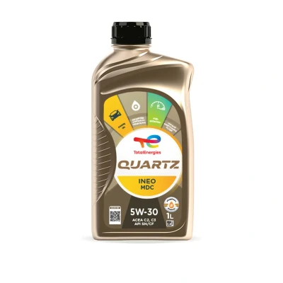 Imagen de Total Quartz INEO MDC 5W 30 1L Aceite de motor 2199607 OPEL: Astra H GTC, J Berlina, K Hatchback, HONDA: CR V 3, CIVIC 8 Hatchback