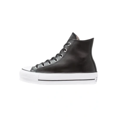 Imagen de Converse Chuck Taylor ALL STAR LIFT Clean Zapatillas altas, Mujer, Talla: 38, Black/white Piel