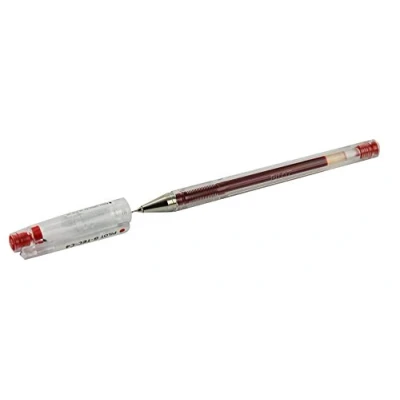 Imagen de Pilot Lote de 3 bolígrafos tinta gel G TEC C4, punta ultrafina, color rojo