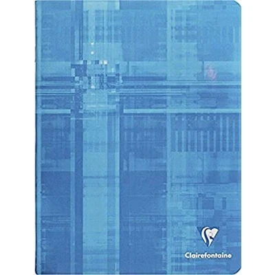 Imagen de Cuaderno grapado A5 MAXI rayado francés (Séyès) de 144 páginas, colores surtidos