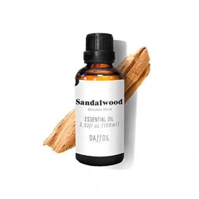 Imagen de Daffoil Aceite esencial de Sándalo 100ml 100% Natural, puro y ecológico, BIO, aromaterapia, humidificador