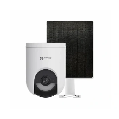 Imagen de Cámara de vigilancia IP Ezviz HB8 Lite + Panel Solar, 2560 x 1440, Función visión nocturna, IP65, Seguimiento Automático Inteligente, Blanco