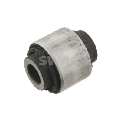 Imagen de SWAG 30 92 9682 Silentblock Brazo de Suspension Eje trasero izquierda, arriba, exterior, trasero, derecha caucho Rodamiento metal