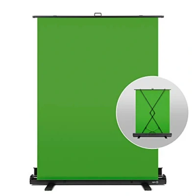 Imagen de Panel chroma Elgato Green Screen, Para la eliminación de fondo, Plegable, Antiarrugas, Verde