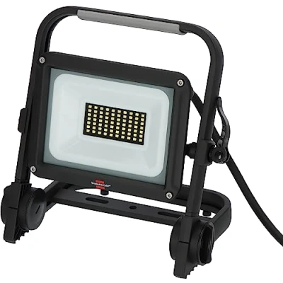 Imagen de Brennenstuhl foco LED JARO 4060 M/luz para exteriores IP65 (foco de trabajo 30W con 3m cable, proyector construcción cierre rápido y 3450lm)