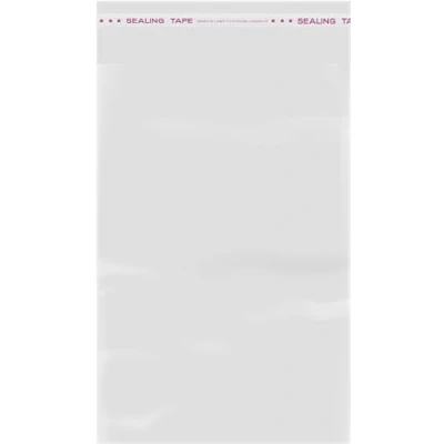 Imagen de IBOO Lote de 200 bolsas plástico transparentes adhesivas OPP/bolsa embalaje para joyas, caramelos, regalos (12 x 18 cm)