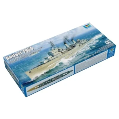 Imagen de Trumpeter TRU06702 1/700 HMS Belfast, 1959 Army Scale Model Kit