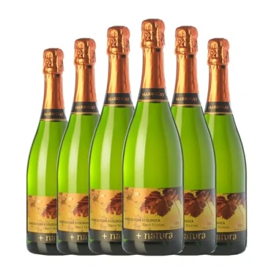 Imagen de Marrugat Natura+ Brut Nature Cava Reserva 75 cl Espumoso blanco (Caja de 6 Botellas cl)