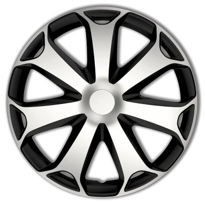 Imagen de AutoStyle PP 5105SB Tapacubos 15in negro/plata