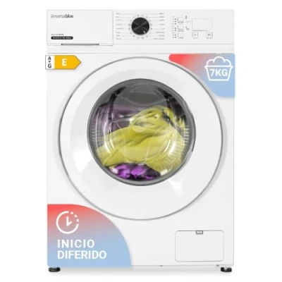 Imagen de UNIVERSALBLUE Lavadora Inverter 7kg Titanio Motor DC 16 Programas Lavado ENVÍO + SUBIDA A PLANTA GRATIS