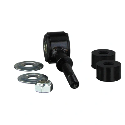 Imagen de FEBI BILSTEIN 42979 Bieleta de suspensión Eje delantero, izquierda, derecha M10 x 1,25 con arandelas, apoyo, tuerca Acero negro