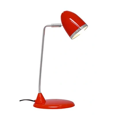 Imagen de MAUL lampara escritorio LED Maulstarlet de en aspecto vintage Elegante mesa con 3000K y 250 lm soporte para Rojo
