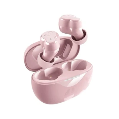 Imagen de Fresh &#039;n Rebel Twins Breez True Wireless Auriculares Bluetooth Ultra Compacto Cómodo Llamadas 5.4 Control de Botón Clic 30 Horas (Rosa Pastel)