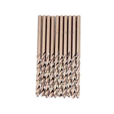 Imagen de Juego de brocas helicoidales M35 cobalto, HSS Co, 1,0 5,0 mm, para taladrar en acero inoxidable (1,5 mm)