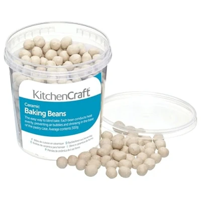 Imagen de KitchenCraft Frijoles de Cerámica para Hornear Repostería a Ciegas, Lavables y Reutilizables, Resistente al Calor, 500g