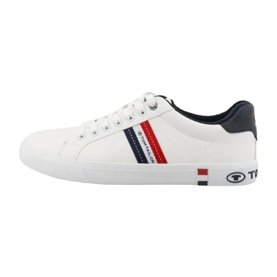 Imagen de TOM TAILOR 9580180002, Zapatillas Hombre, Blanco, 43 EU