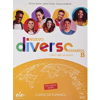 Imagen de DIVERSO Español B Alum + Nueva Edición: Libro del alumno Espanol licencia digital (B1 B2) (NUEVO ESPANOL)