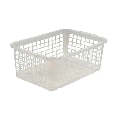 Imagen de keeeper Cesta de almacenamiento, Plástico resistente (PP), 4,5 l, 30 x 20 11 cm, Fred, Transparente neutro