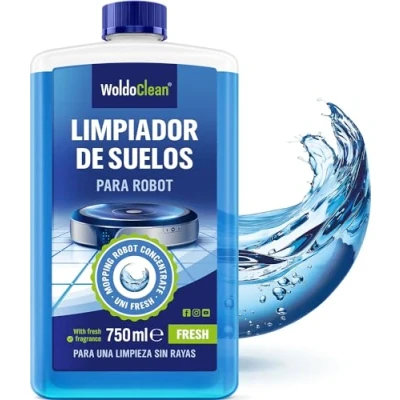 Imagen de WoldoClean Limpiador de suelos para robots 750ml todas las plantas