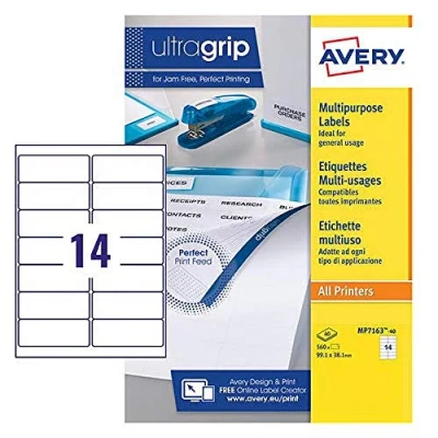 Imagen de Avery Dennison Etiquetas multiusos